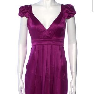 Vintage Fuchsia Silk Prada Dress